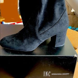 Black over the boots size 11